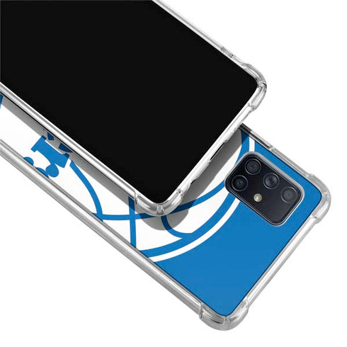 NBA Philadelphia 76ers Large Logo Galaxy A51 5G Clear Case