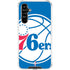 NBA Philadelphia 76ers Large Logo Galaxy A54 5G Clear Case