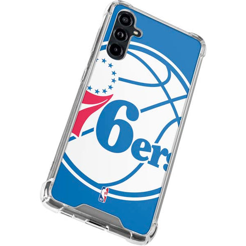 NBA Philadelphia 76ers Large Logo Galaxy A54 5G Clear Case