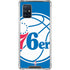 NBA Philadelphia 76ers Large Logo Galaxy A71 5G Clear Case
