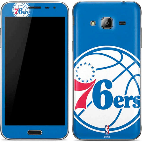 NBA Philadelphia 76ers Large Logo Galaxy J3 Skin