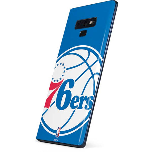 NBA Philadelphia 76ers Large Logo Galaxy Note 9 Skin