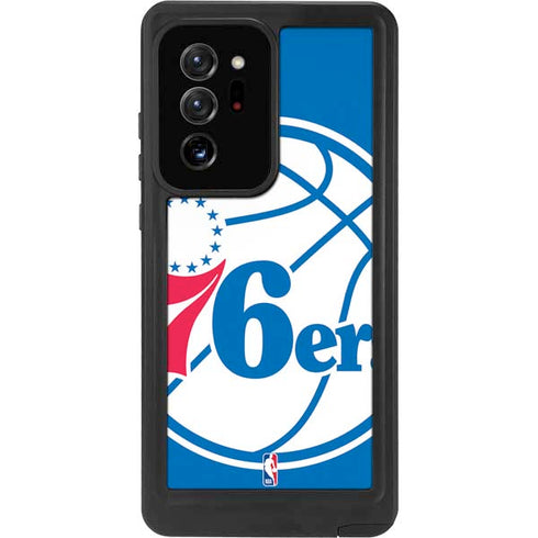 NBA Philadelphia 76ers Large Logo Galaxy Note20 Ultra 5G Waterproof Case
