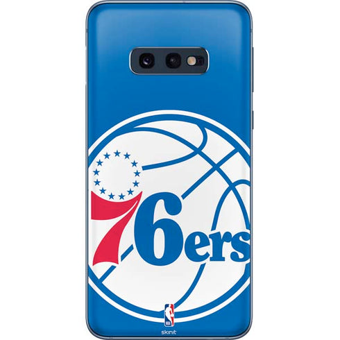 NBA Philadelphia 76ers Large Logo Galaxy S10e Skin