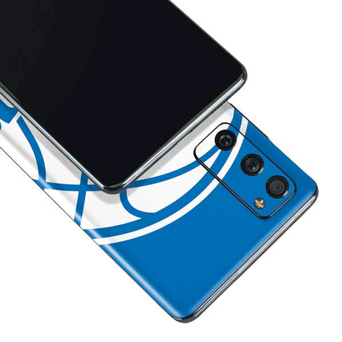 NBA Philadelphia 76ers Large Logo Galaxy S20 Fan Edition Skin