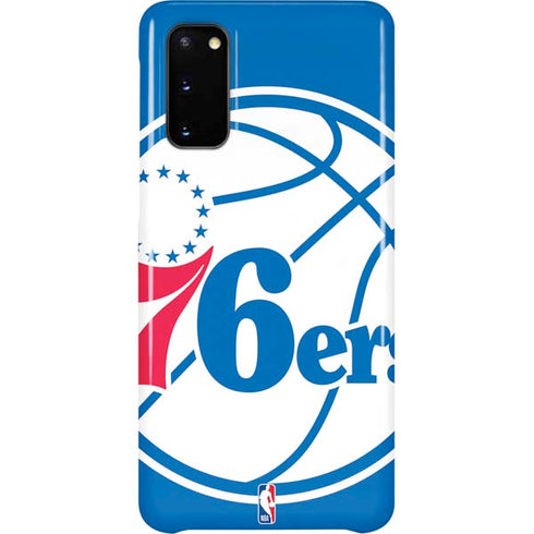 NBA Philadelphia 76ers Large Logo Galaxy S20 Lite Case