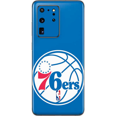 NBA Philadelphia 76ers Large Logo Galaxy S20 Ultra 5G Skin