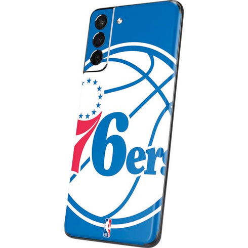 NBA Philadelphia 76ers Large Logo Galaxy S21 5G Skin