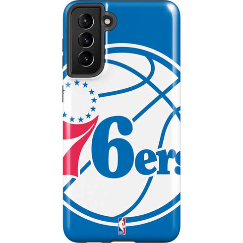 NBA Philadelphia 76ers Large Logo Galaxy S21 FE Pro Case