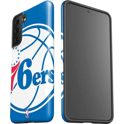 NBA Philadelphia 76ers Large Logo Galaxy S21 FE Pro Case