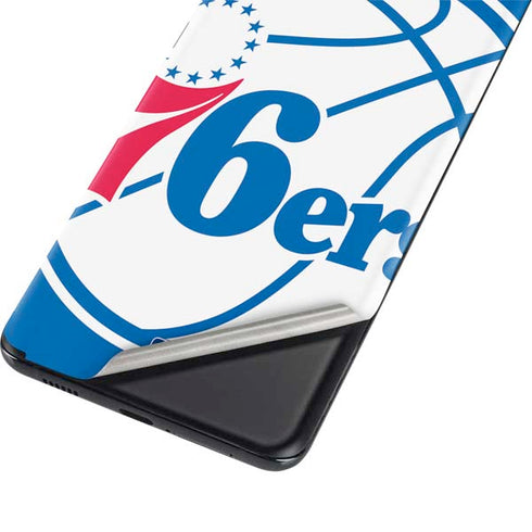NBA Philadelphia 76ers Large Logo Galaxy S21 Plus 5G Skin