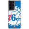 NBA Philadelphia 76ers Large Logo Galaxy S21 Ultra 5G Clear Case