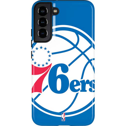 NBA Philadelphia 76ers Large Logo Galaxy S22 Plus Pro Case