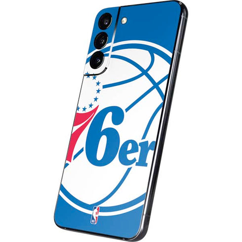 NBA Philadelphia 76ers Large Logo Galaxy S22 Plus Skin