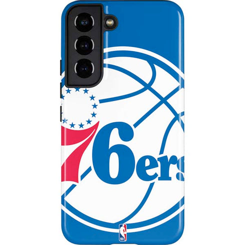 NBA Philadelphia 76ers Large Logo Galaxy S22 Pro Case