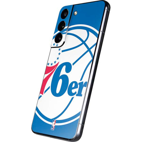 NBA Philadelphia 76ers Large Logo Galaxy S22 Skin
