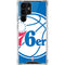 NBA Philadelphia 76ers Large Logo Galaxy S22 Ultra Clear Case
