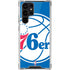 NBA Philadelphia 76ers Large Logo Galaxy S22 Ultra Clear Case