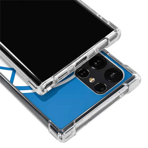 NBA Philadelphia 76ers Large Logo Galaxy S22 Ultra Clear Case