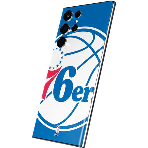 NBA Philadelphia 76ers Large Logo Galaxy S22 Ultra Skin