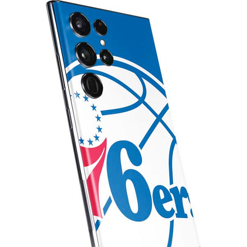 NBA Philadelphia 76ers Large Logo Galaxy S22 Ultra Skin