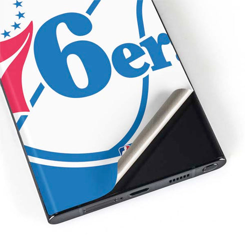 NBA Philadelphia 76ers Large Logo Galaxy S22 Ultra Skin