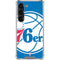 NBA Philadelphia 76ers Large Logo Galaxy S23 Clear Case