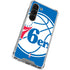 NBA Philadelphia 76ers Large Logo Galaxy S23 Clear Case
