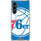 NBA Philadelphia 76ers Large Logo Galaxy S23 FE Clear Case
