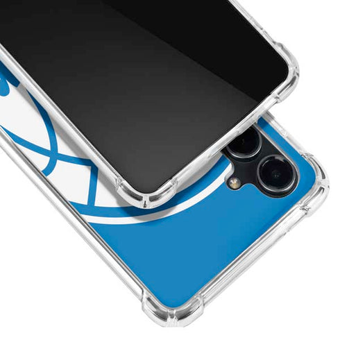 NBA Philadelphia 76ers Large Logo Galaxy S23 FE Clear Case