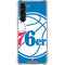 NBA Philadelphia 76ers Large Logo Galaxy S23 Plus Clear Case
