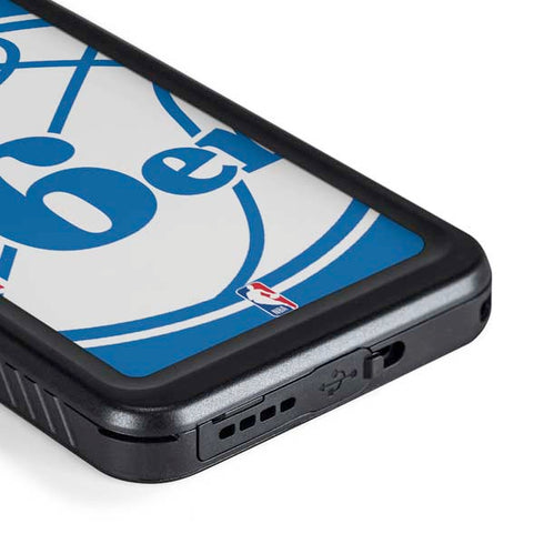 NBA Philadelphia 76ers Large Logo Galaxy S23 Plus Waterproof Case