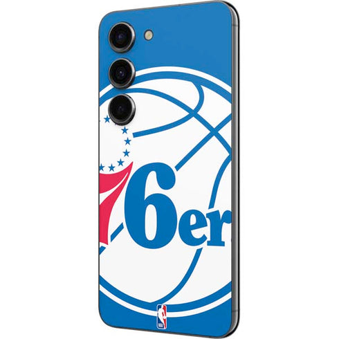 NBA Philadelphia 76ers Large Logo Galaxy S23 Skin