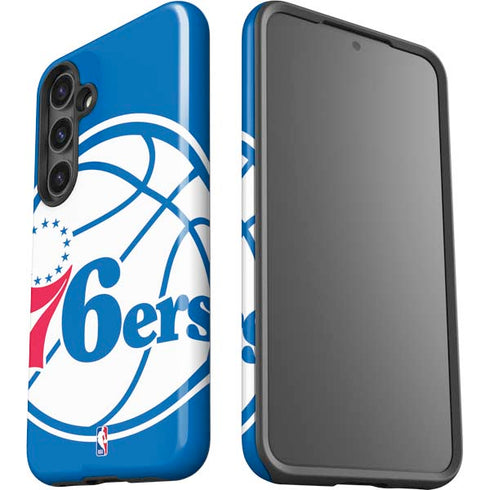 NBA Philadelphia 76ers Large Logo Galaxy S24 Impact Case