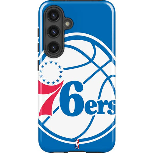 NBA Philadelphia 76ers Large Logo Galaxy S24 Plus Impact Case