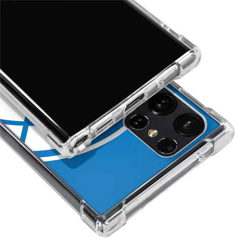 NBA Philadelphia 76ers Large Logo Galaxy S24 Ultra Clear Case