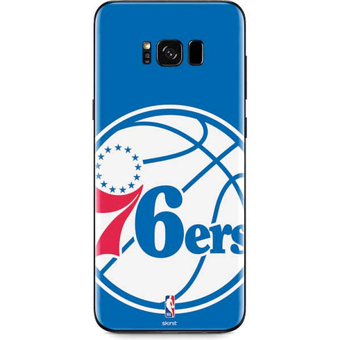 NBA Philadelphia 76ers Large Logo Galaxy S8 Plus Skin