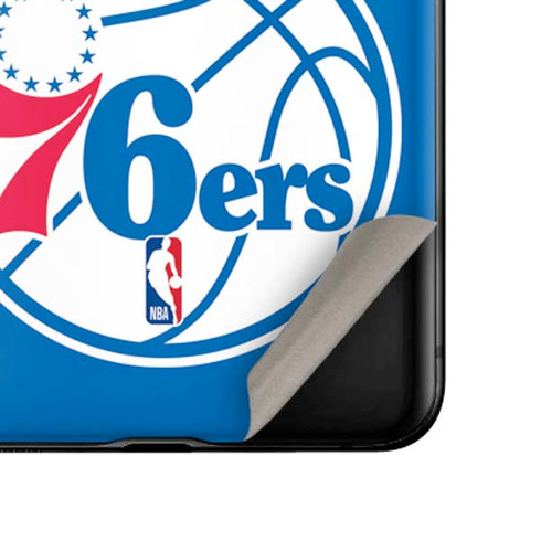 NBA Philadelphia 76ers Large Logo Galaxy Z Flip Skin