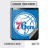 NBA Philadelphia 76ers Large Logo Galaxy Z Flip Skin
