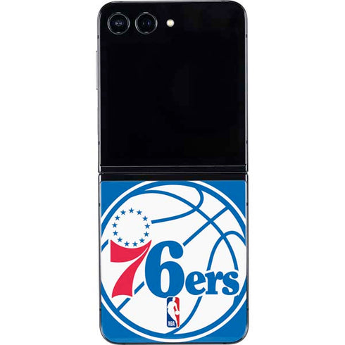 NBA Philadelphia 76ers Large Logo Galaxy Z Flip5 5G Skin