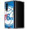 NBA Philadelphia 76ers Large Logo Galaxy Z Fold4 5G Clear Case