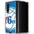 NBA Philadelphia 76ers Large Logo Galaxy Z Fold4 5G Clear Case
