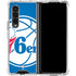 NBA Philadelphia 76ers Large Logo Galaxy Z Fold4 5G Clear Case