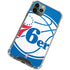 NBA Philadelphia 76ers Large Logo iPhone 11 Pro Max Clear Case