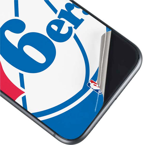 NBA Philadelphia 76ers Large Logo iPhone 11 Skin