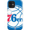 NBA Philadelphia 76ers Large Logo iPhone 12 Impact Case