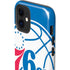 NBA Philadelphia 76ers Large Logo iPhone 12 Impact Case