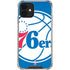 NBA Philadelphia 76ers Large Logo iPhone 12 Mini Clear Case