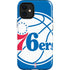 NBA Philadelphia 76ers Large Logo iPhone 12 Mini Impact Case