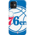 NBA Philadelphia 76ers Large Logo iPhone 12 Mini Lite Case